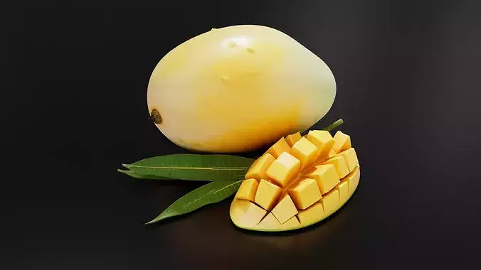 Mango 01 3D print model 2