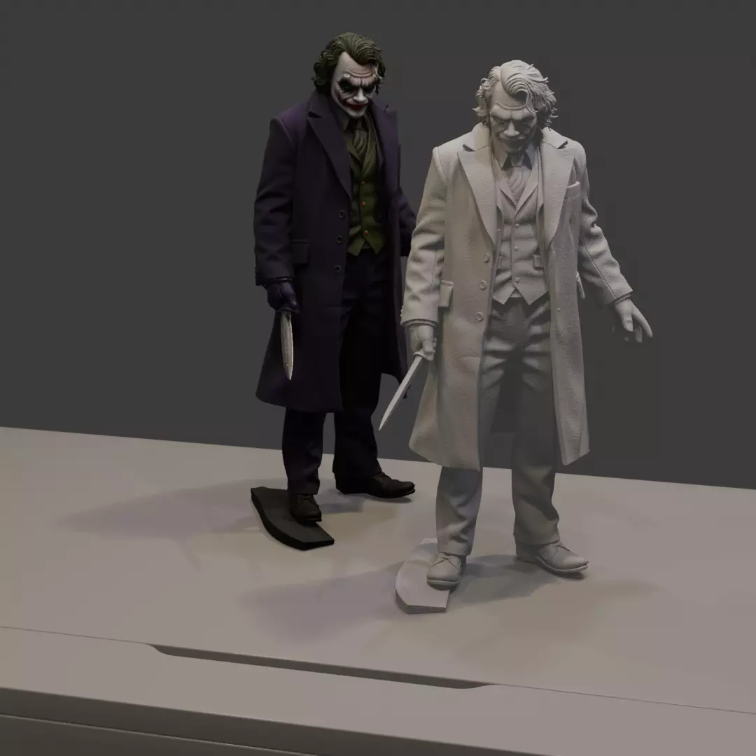 The Joker - Batman dark knight 3D print model