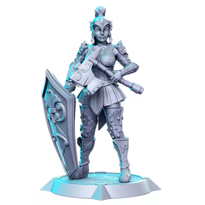 Cara II - RPG Tabletop Figure 3D print model