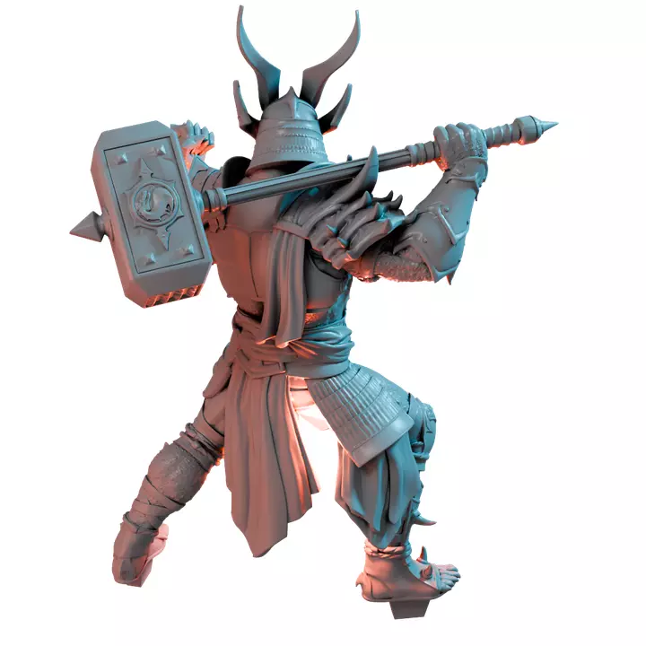Shao Khan VII - Collectible Hero Figurine 3D print model