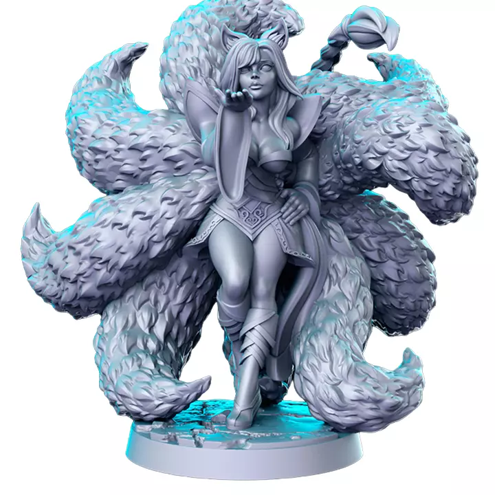 Ahri I - Printable Resin Model 3D print model