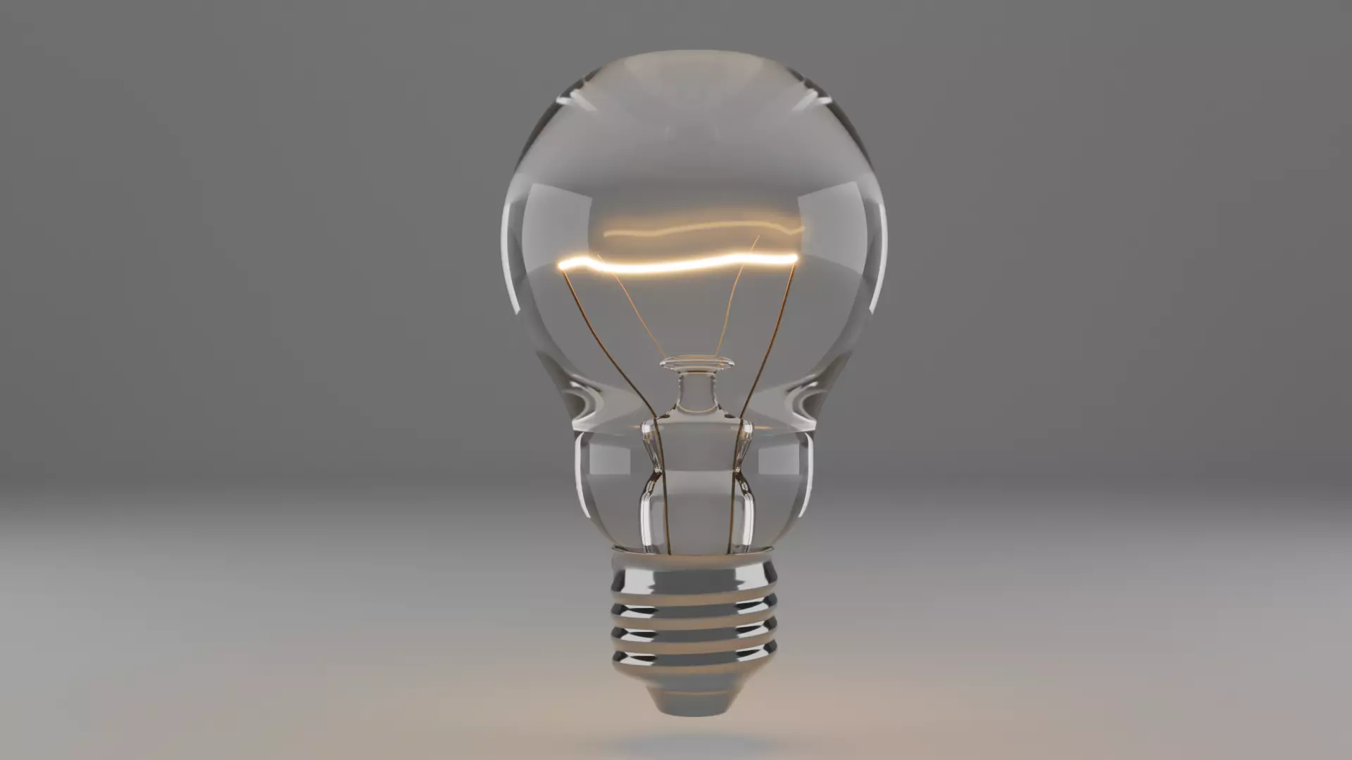 Incandescent Light Bulb 3D model
