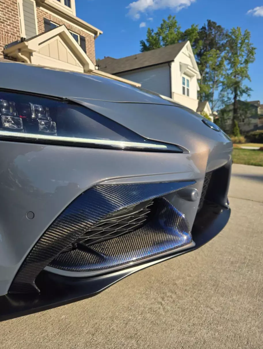 GR Supra A90 A91 Front Bumper Vent Garnish Trim Cover 3D model 3D print model