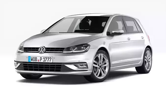 Volkswagen Golf 2017 3D model