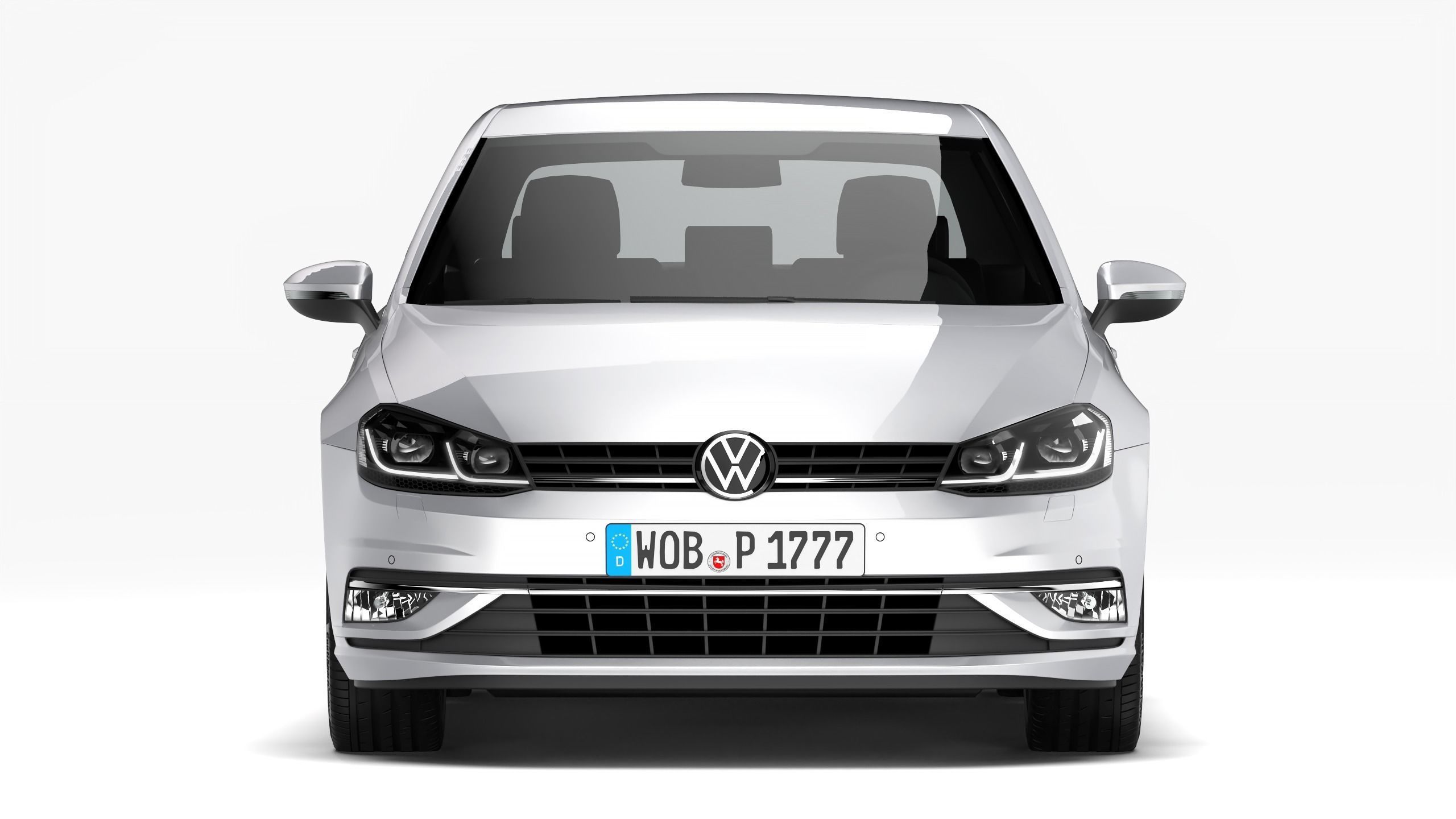 Volkswagen Golf 2017 3D model_4