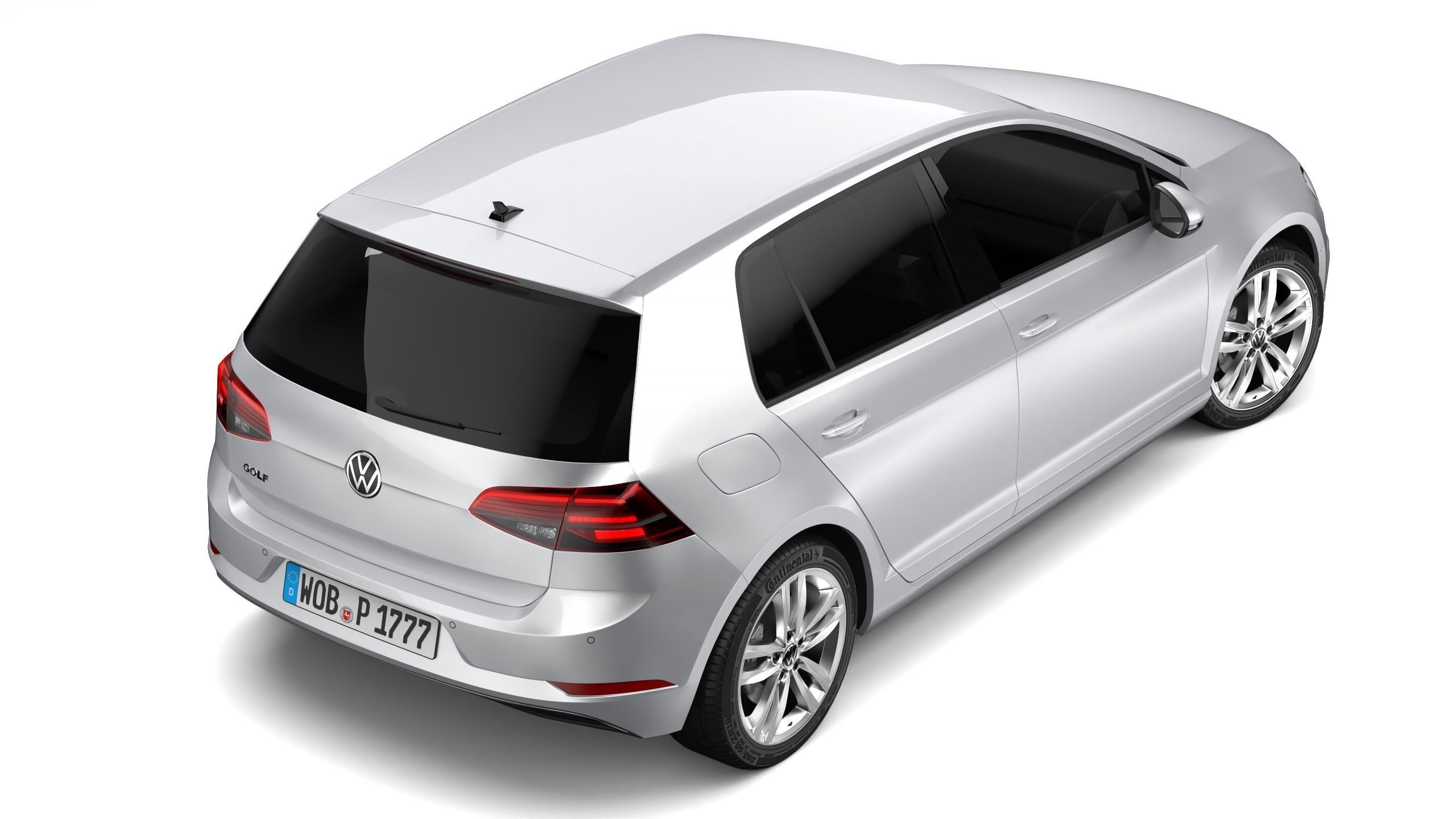 Volkswagen Golf 2017 3D model_2