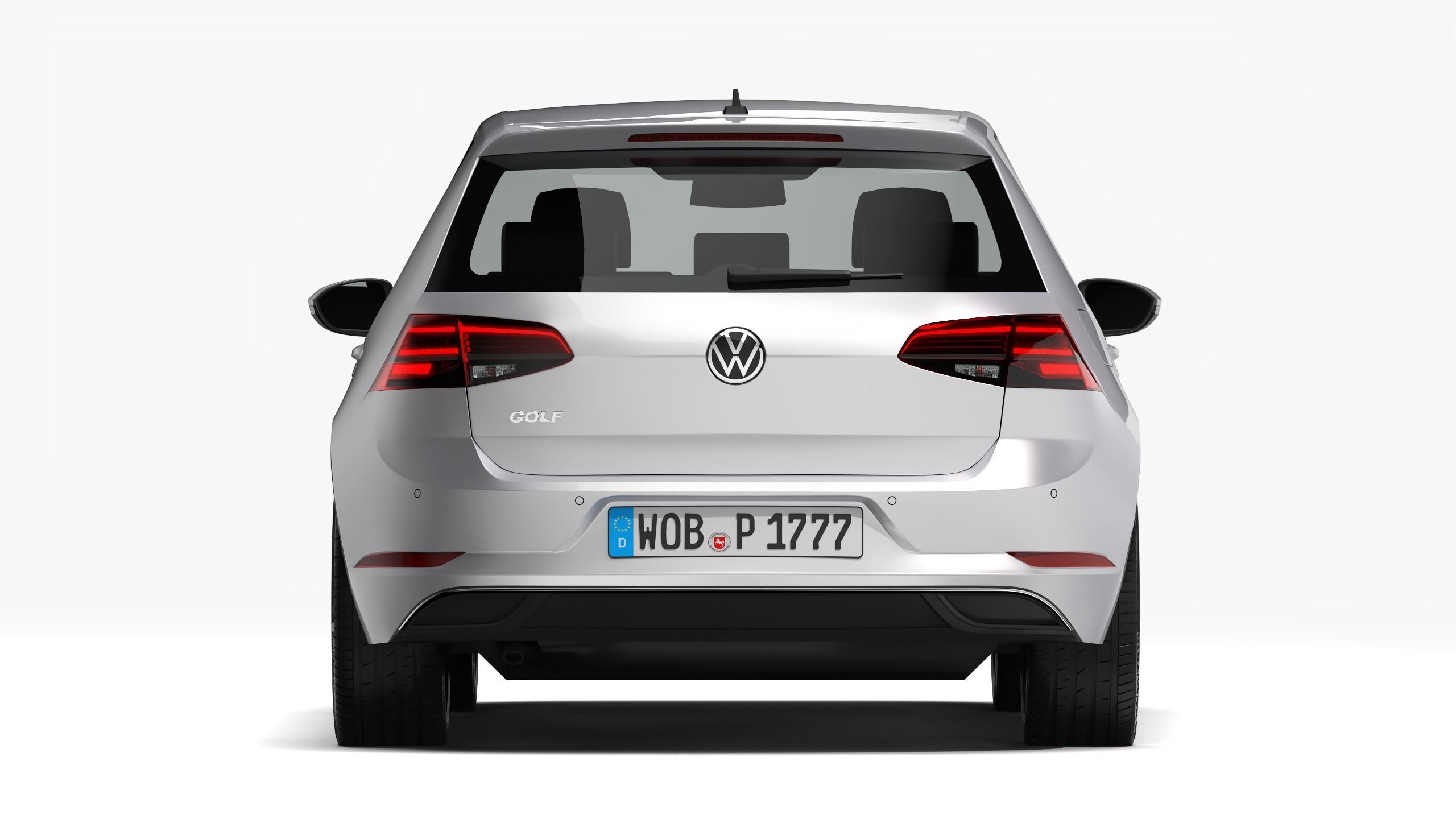 Volkswagen Golf 2017 3D model_5