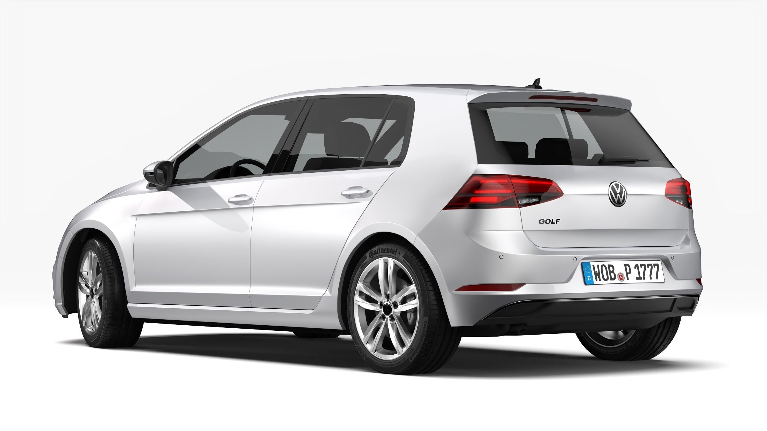 Volkswagen Golf 2017 3D model_1
