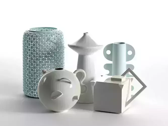 Unique Vases Shape Set
