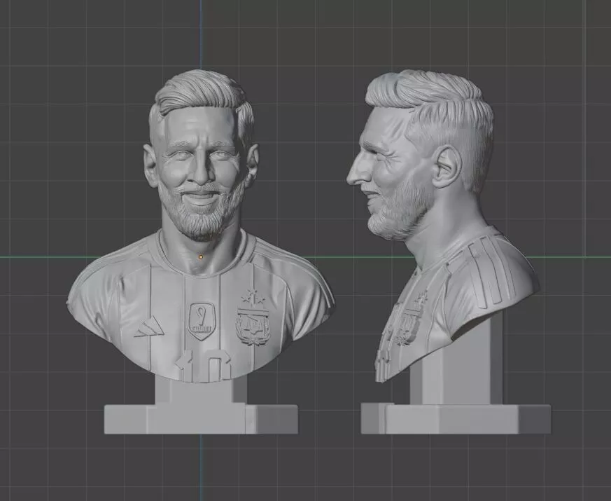 Lionel Messi - 3D Model 3D print model