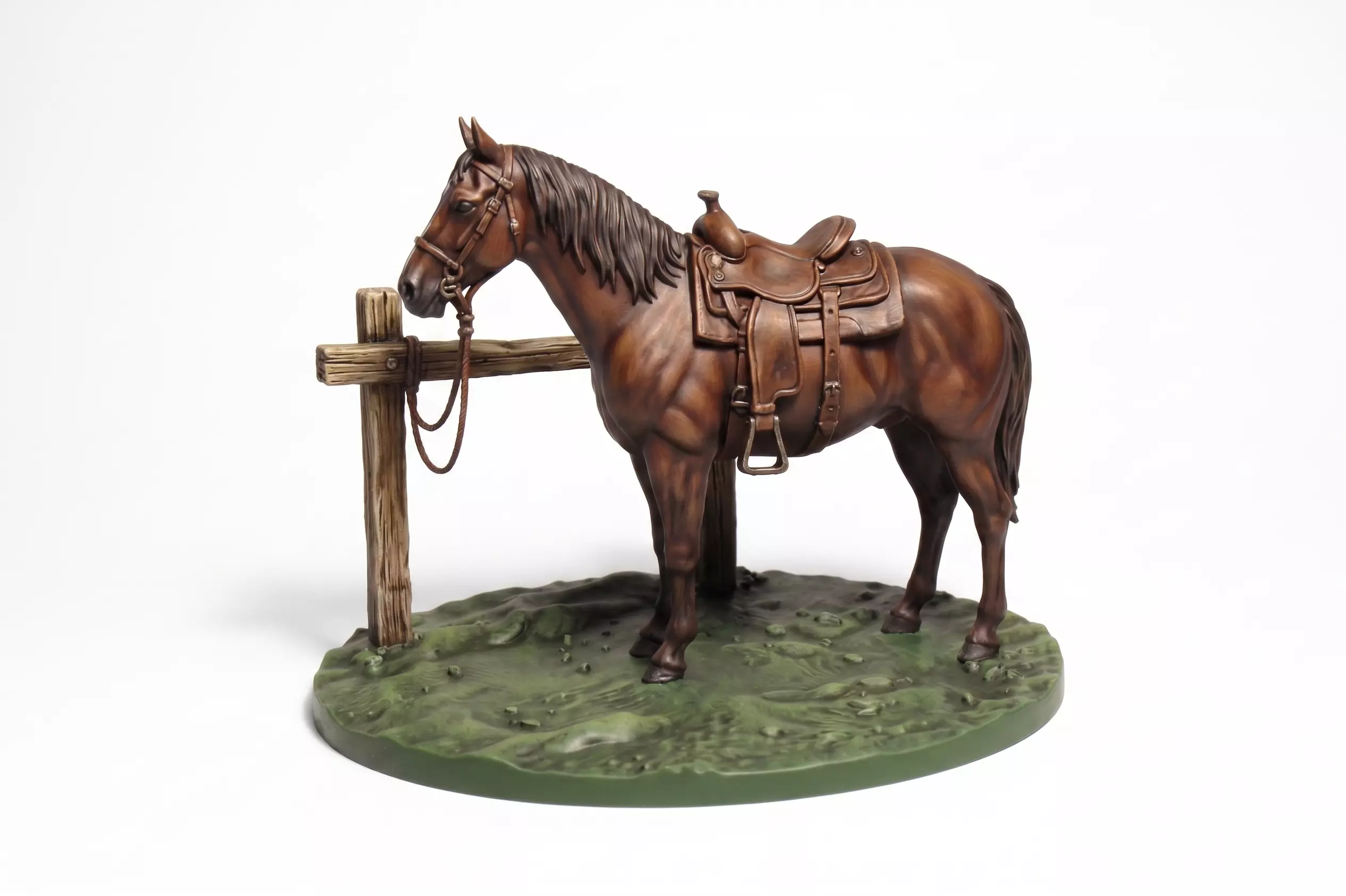 Horse of the West 3D print model
