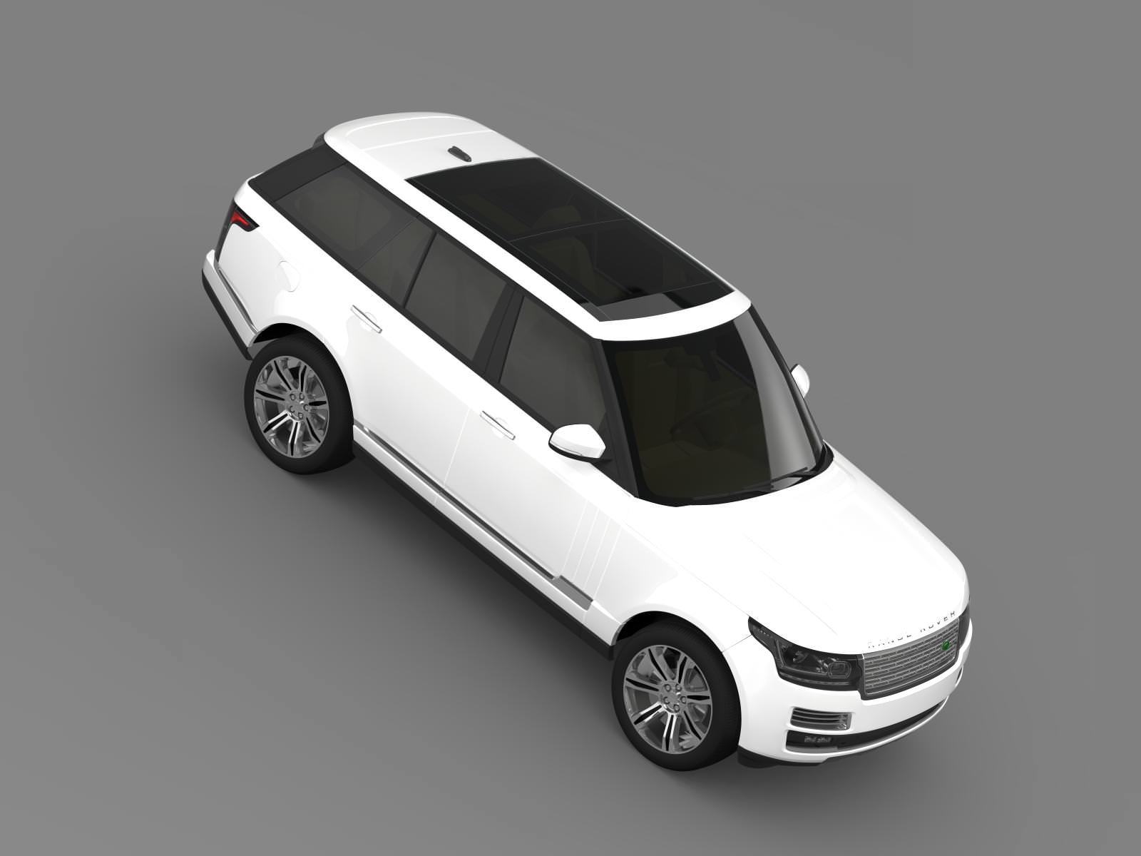 Range Rover Autobiography Black L405 2014 3D model_17