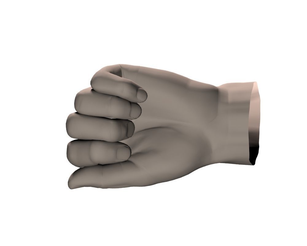 Hand Model 09 3D model_15