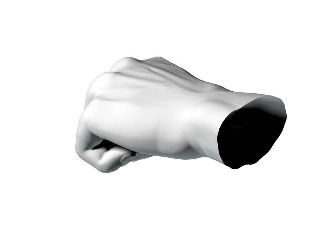Hand Model 09 3D model_34