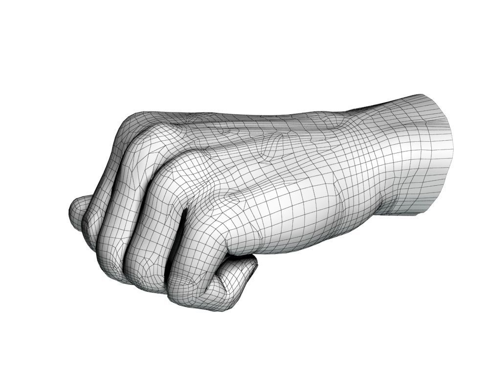 Hand Model 09 3D model_24