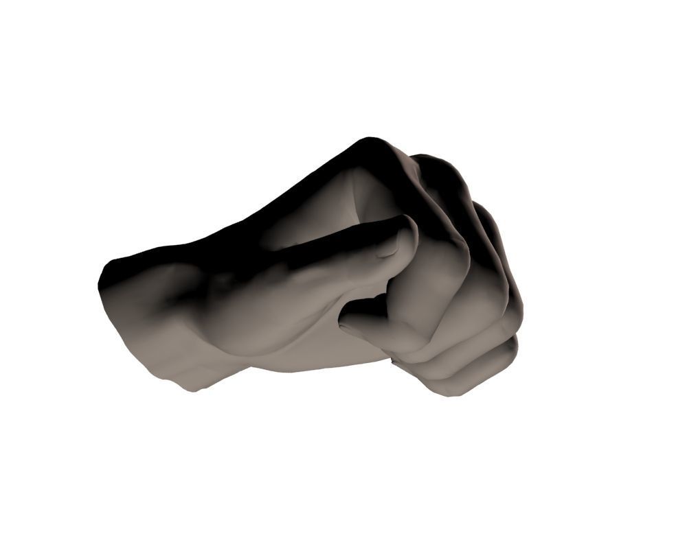 Hand Model 09 3D model_17