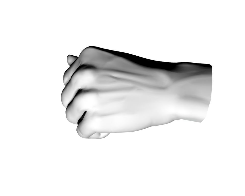 Hand Model 09 3D model_33