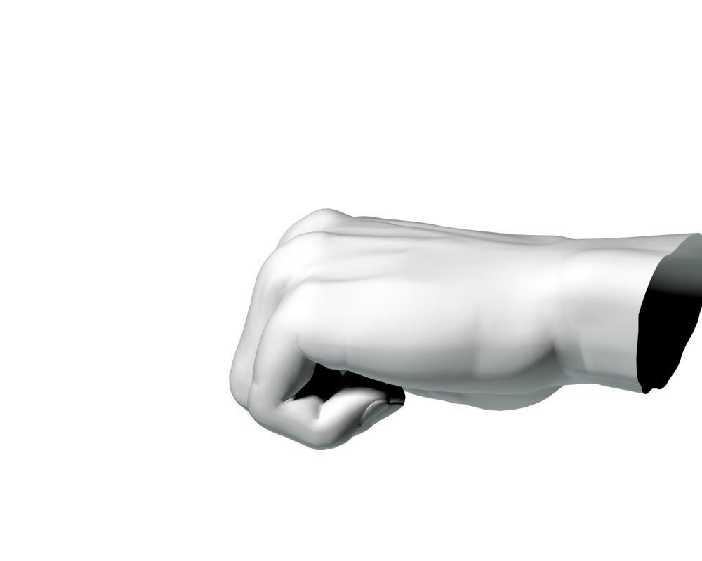Hand Model 09 3D model_29