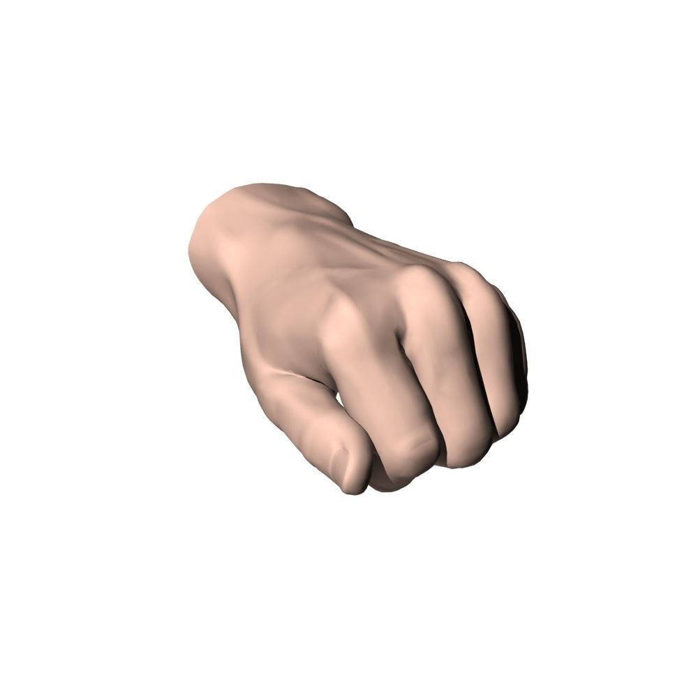 Hand Model 09 3D model_1