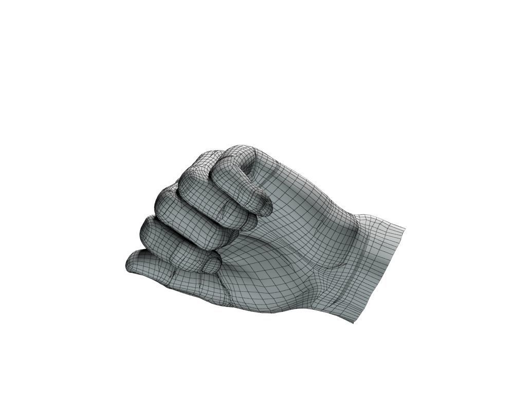 Hand Model 09 3D model_27