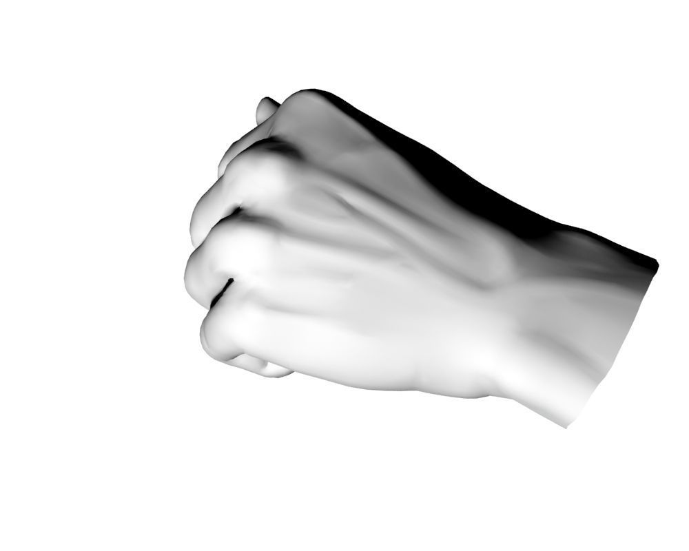 Hand Model 09 3D model_30