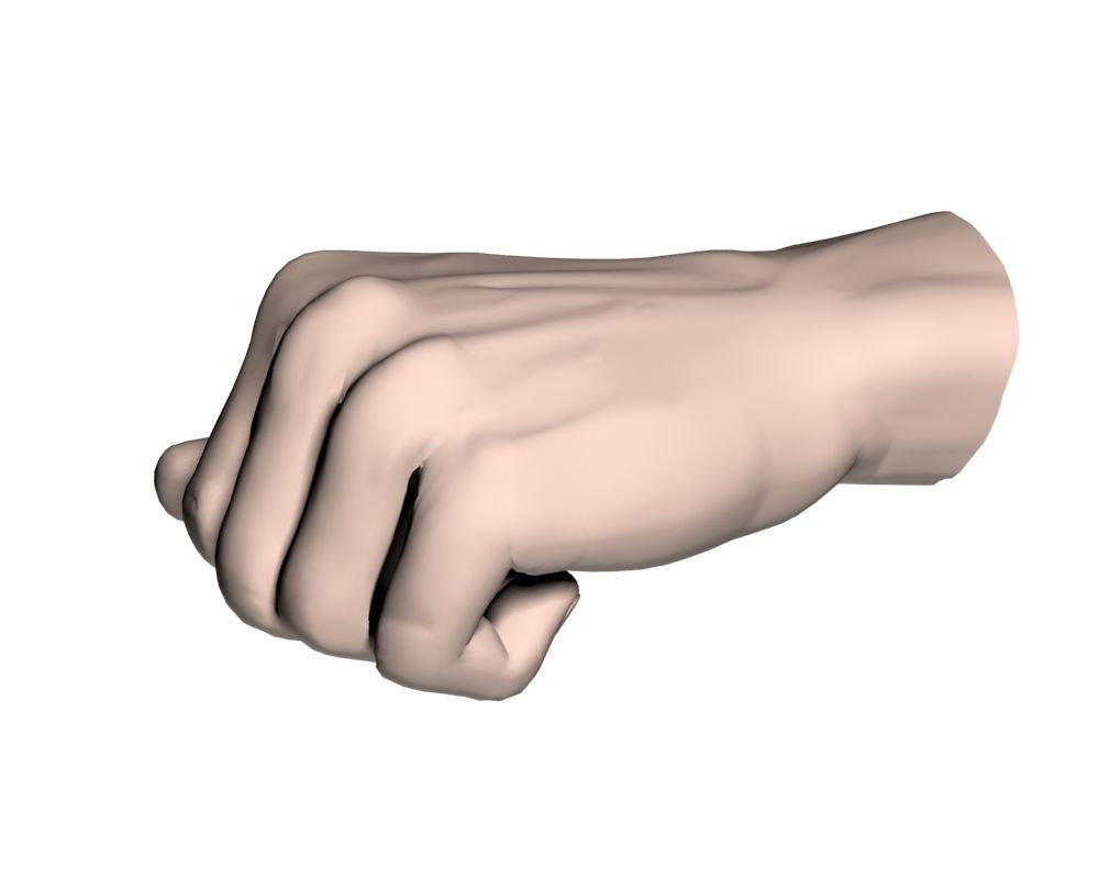 Hand Model 09 3D model_13