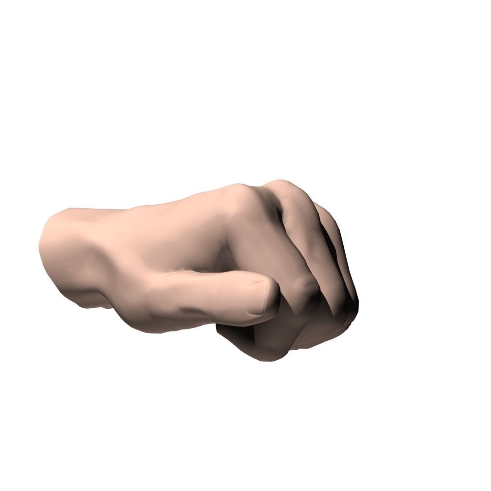 Hand Model 09 3D model_3