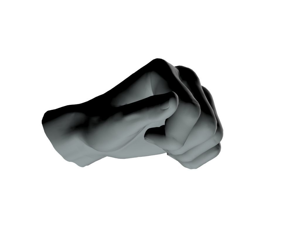 Hand Model 09 3D model_39