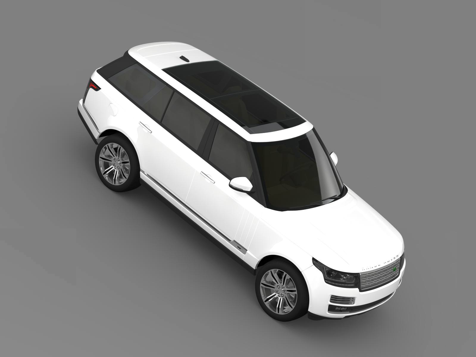 Range Rover Autobiography Black LWB L405 3D model_16