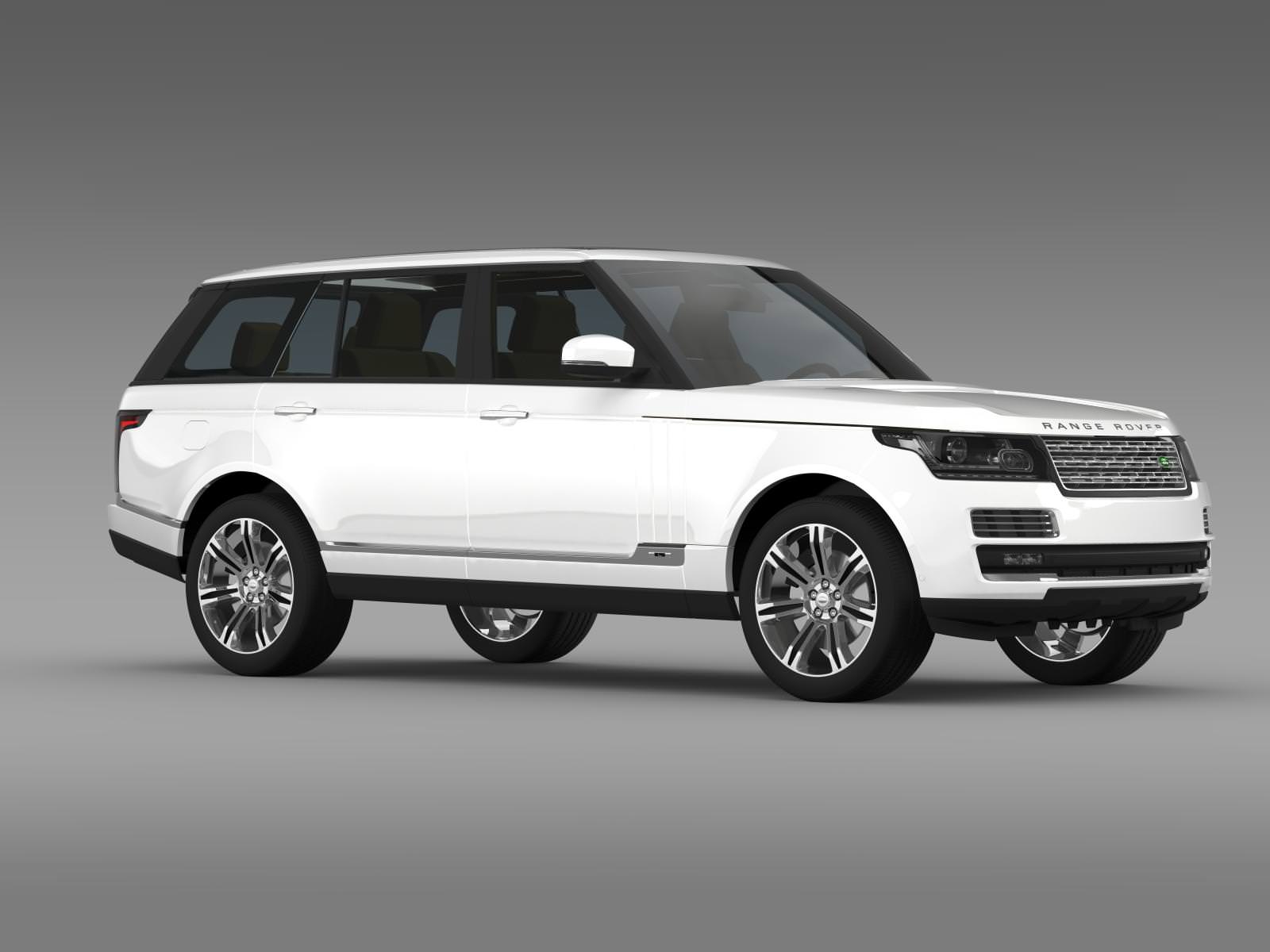 Range Rover Autobiography Black LWB L405 3D model_13