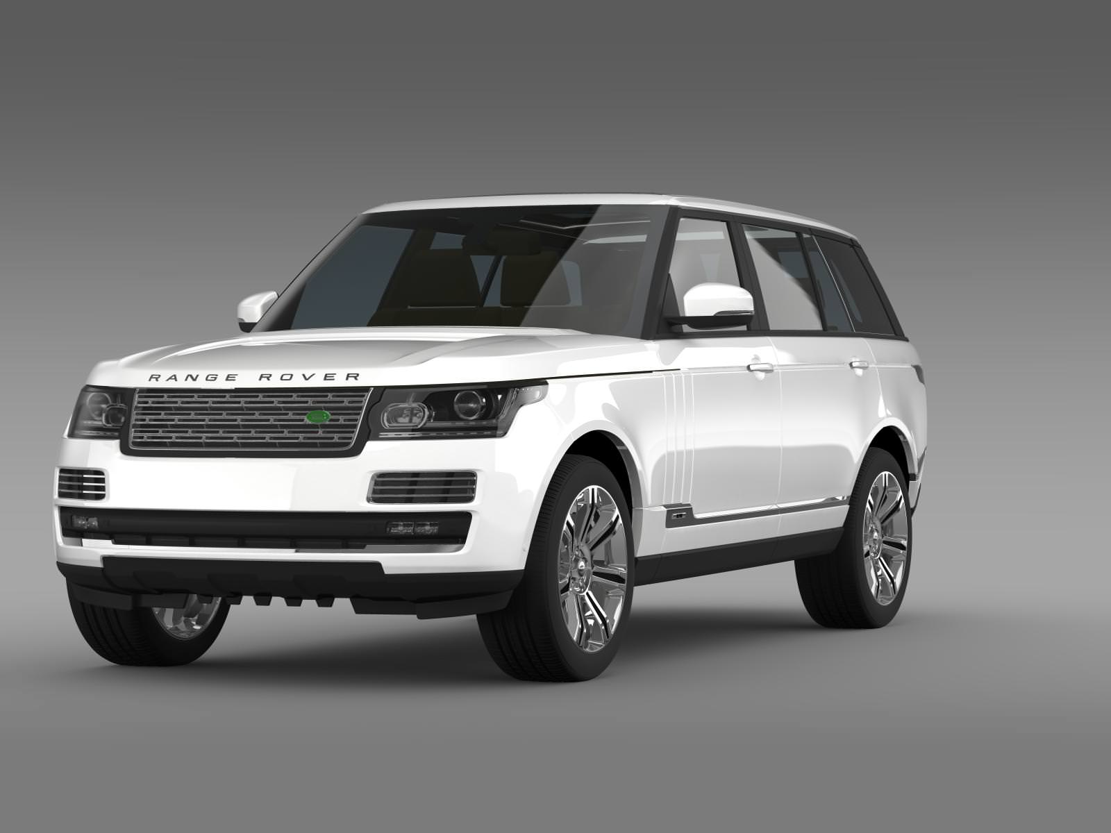 Range Rover Autobiography Black LWB L405 3D model_1