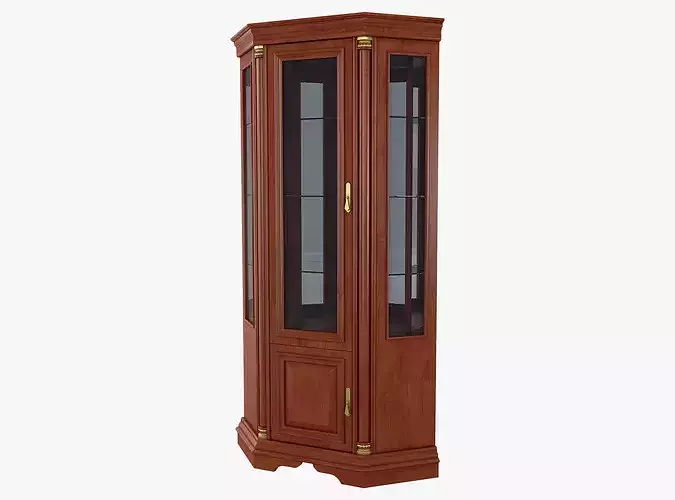 Corner China Cabinet Omega 03 1