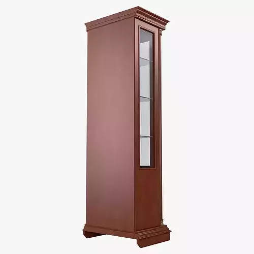 Display Cabinet Omega 01 3D model 4