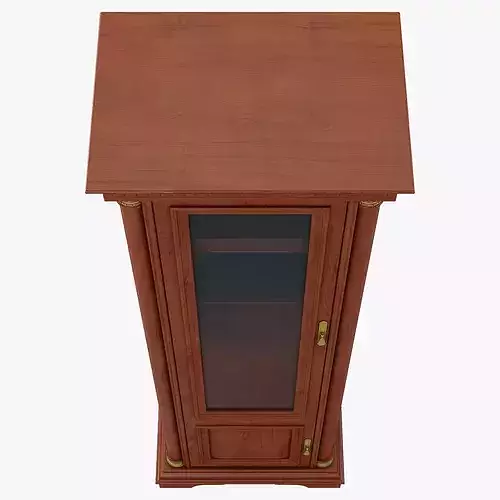 Display Cabinet Omega 01 3D model 6