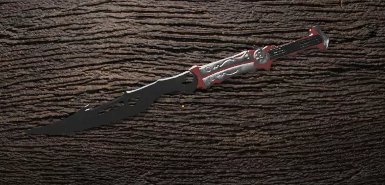 final sword in blender Low-poly 3D model