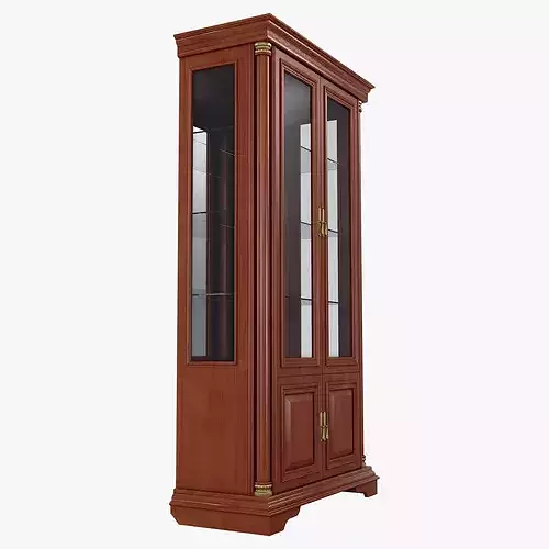 Display Cabinet Omega 02 1 3D model 3