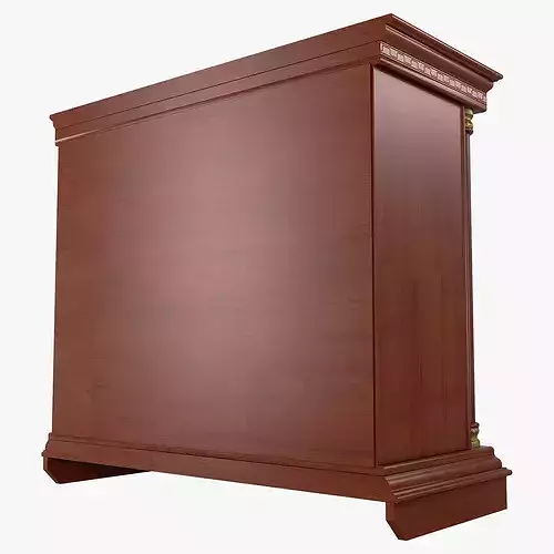 Sideboard Cabinet Omega 08 3D model 4