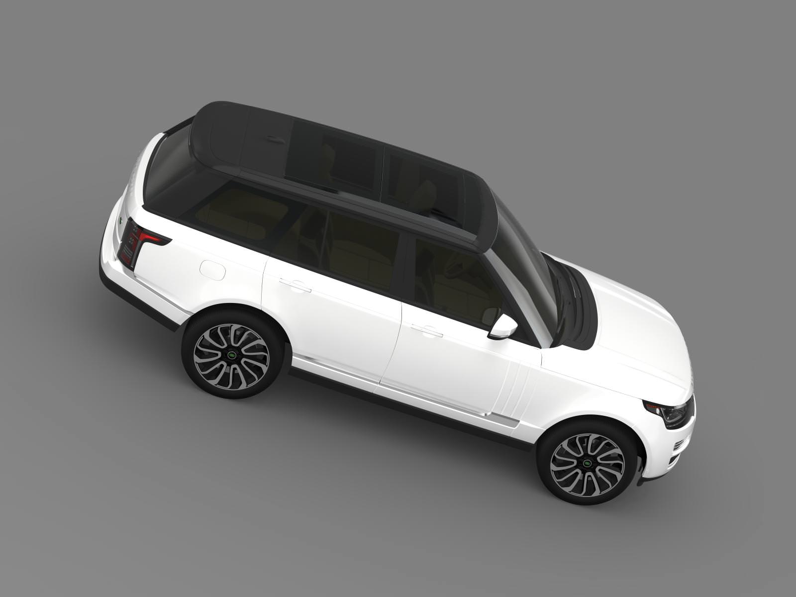 Range Rover Autobiography V8 L405 3D model_14