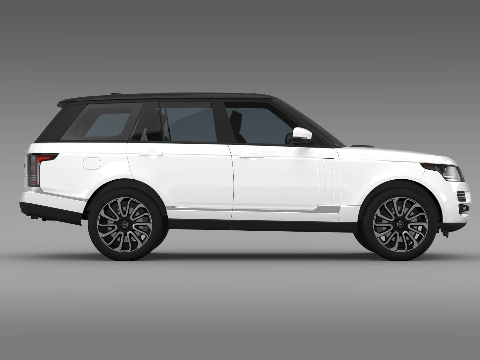 Range Rover Autobiography V8 L405 3D model_7