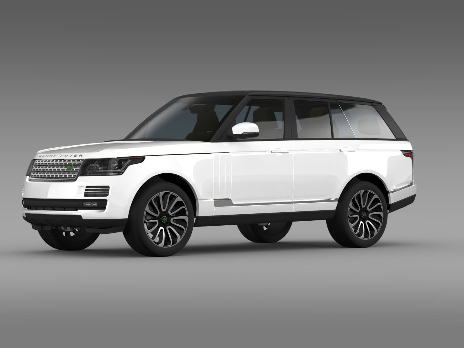 Range Rover Autobiography V8 L405 3D model_1
