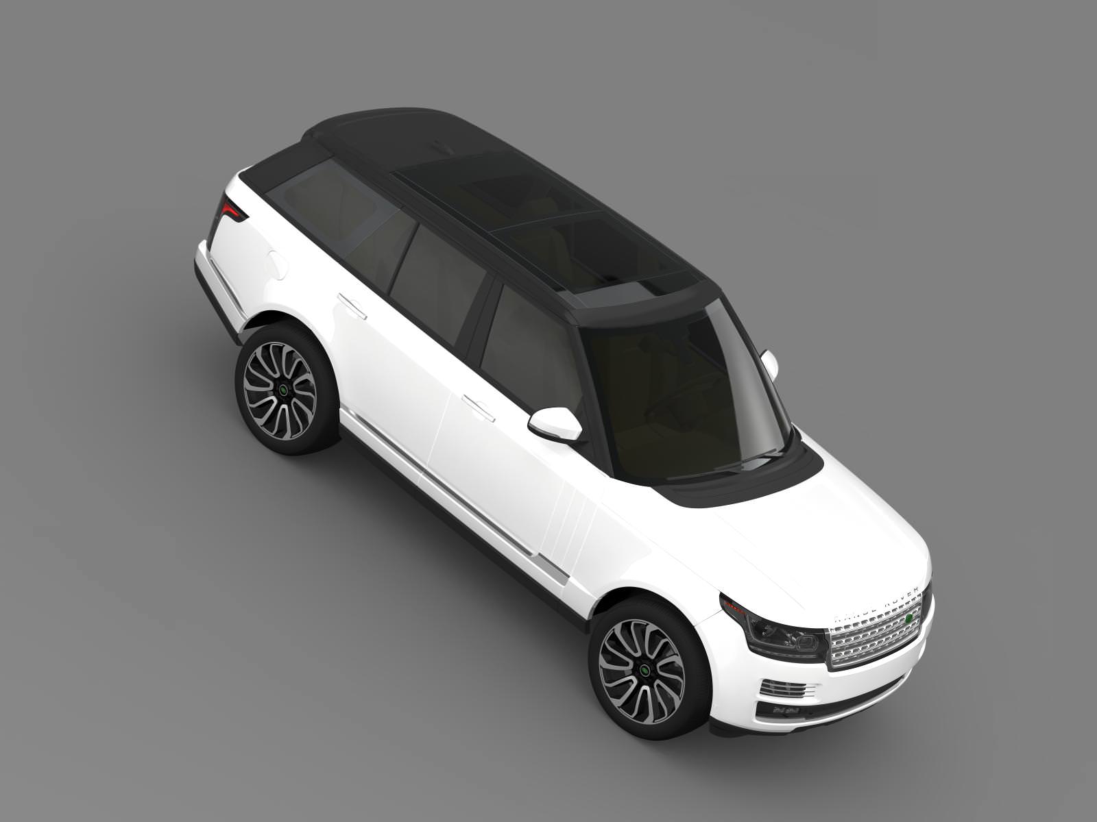 Range Rover Autobiography V8 L405 3D model_18