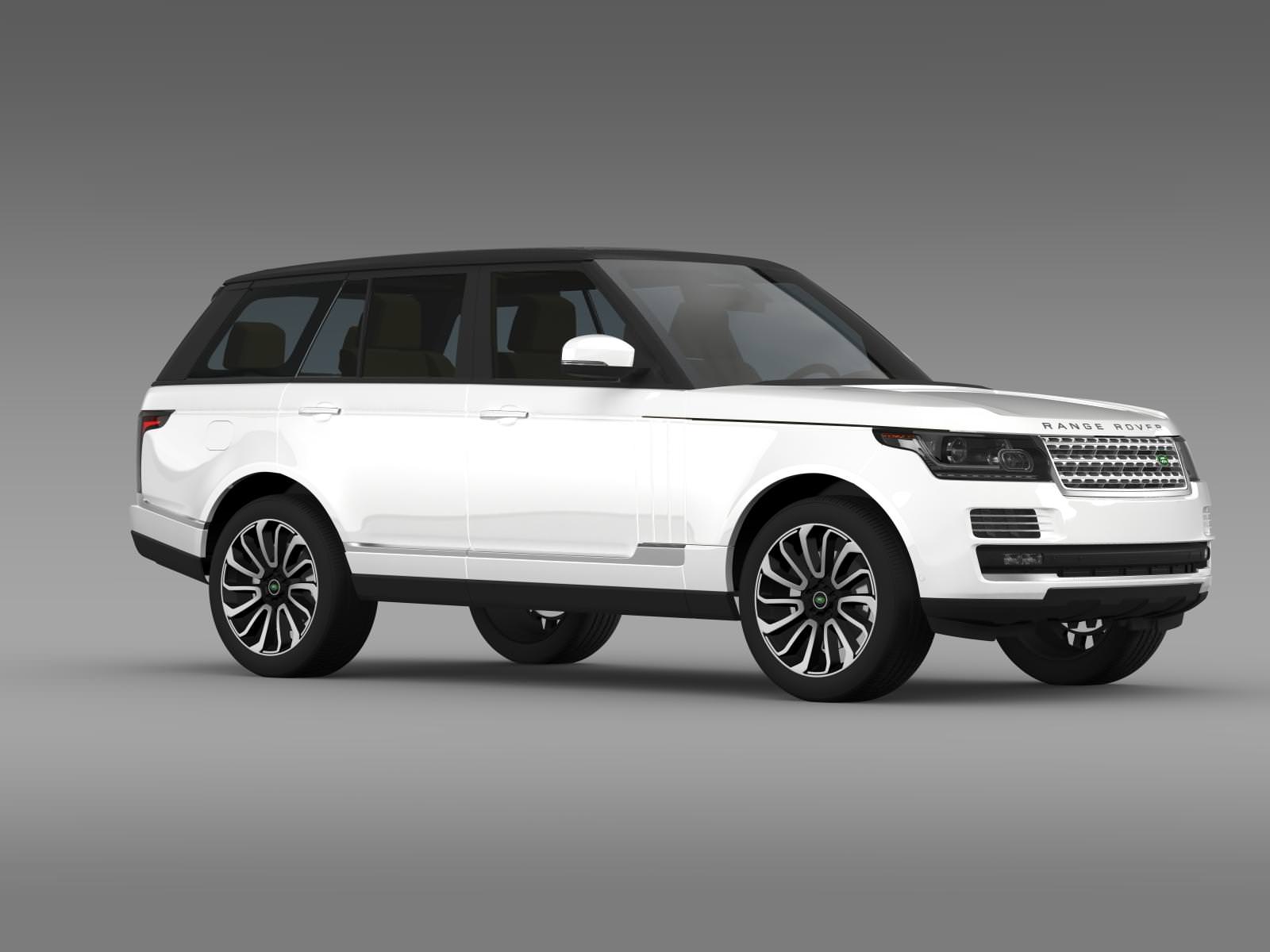 Range Rover Autobiography V8 L405 3D model_12