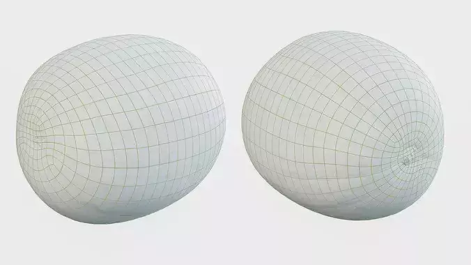 Watermelon Photogrammetry 3D Scan PBR Low-poly 3D model 3