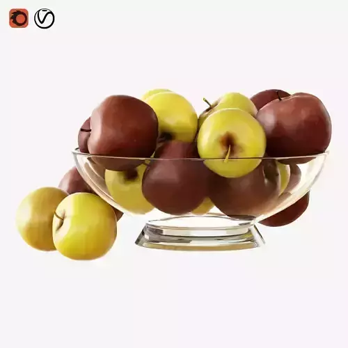 Apples in a vase