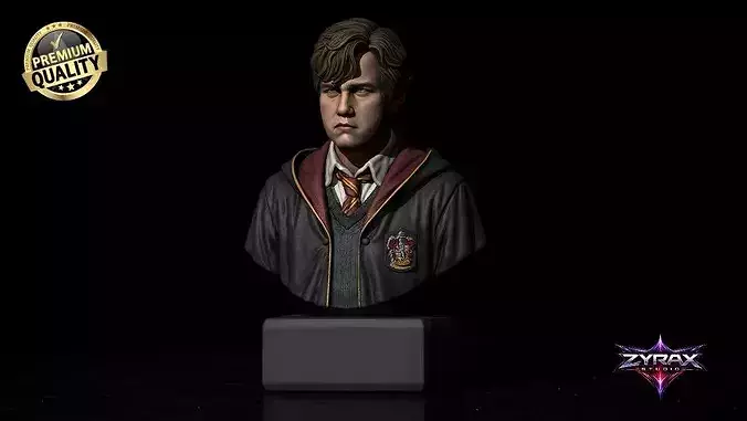 Neville Longbottom Bust STL Harry Potter 3D Print