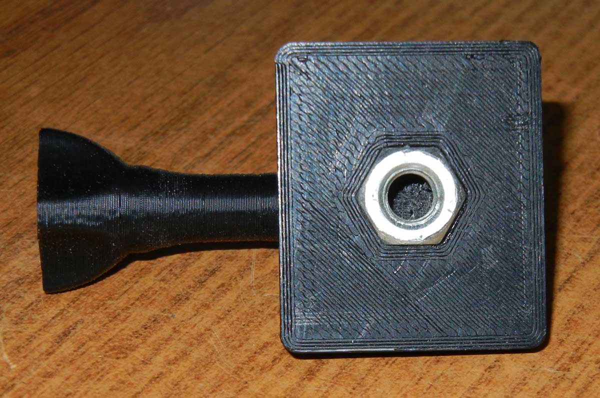GoPro Tripod Mount 3D print model_1