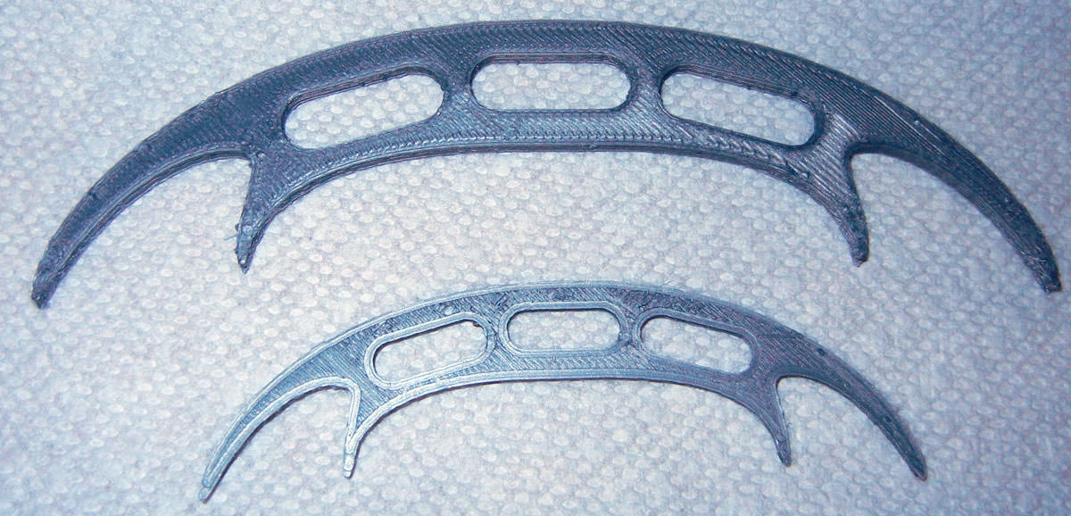 Klingon Bat leth 3D print model_3