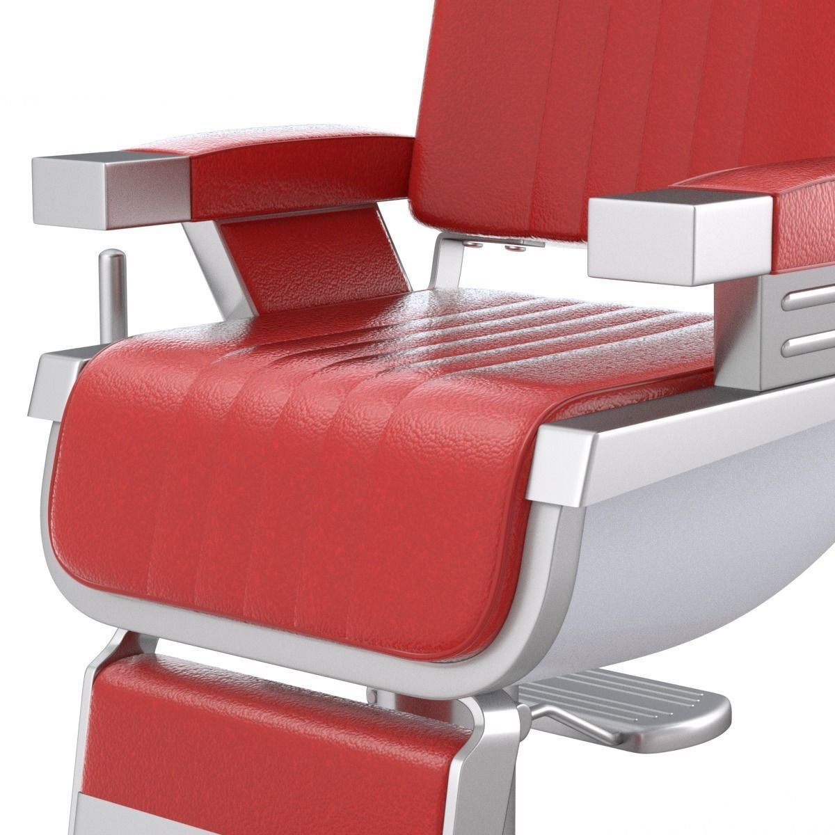 Barber Chair 3D model_6