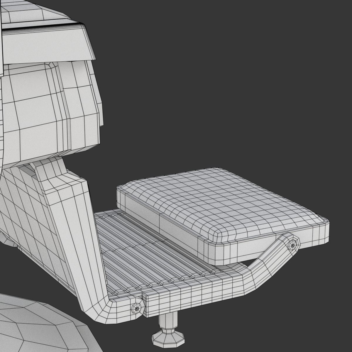 Barber Chair 3D model_15