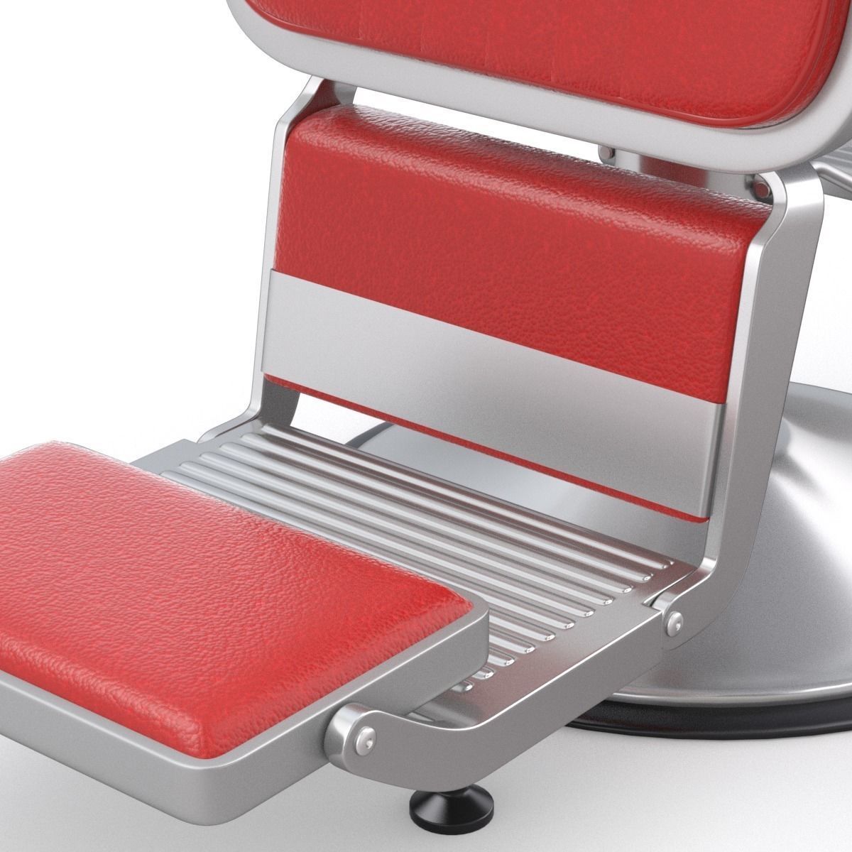 Barber Chair 3D model_3